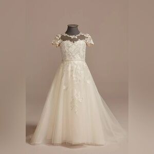 David’s Bridal DB Studio Flower Girl Dress STYLE# WG1431 size 12